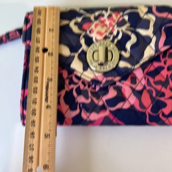 Vera Bradley Pink and Blue Wristlet - Picture 5 of 11